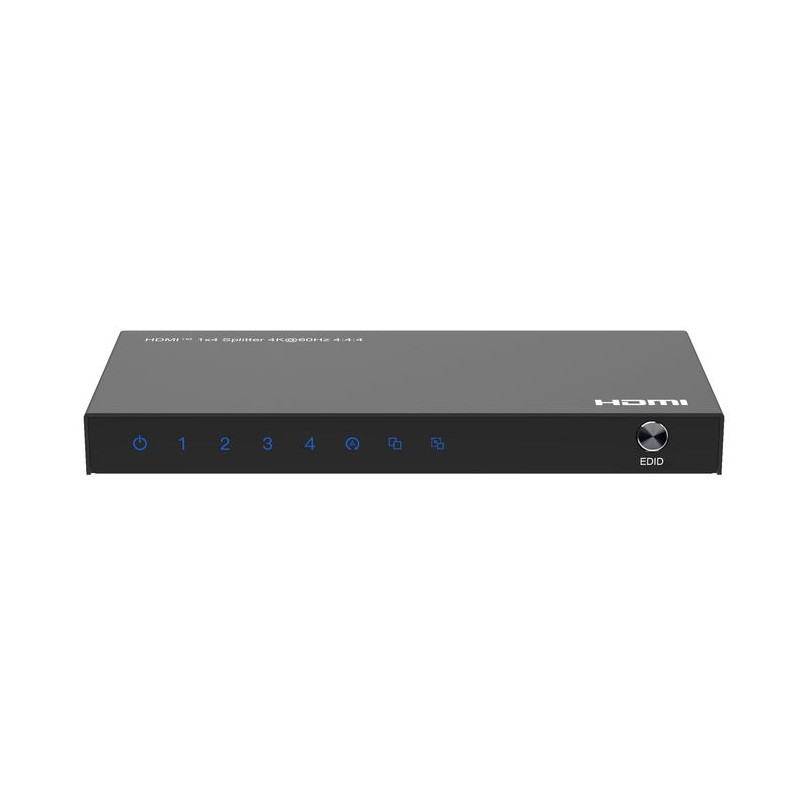 MicroConnect 4K@60Hz HDMI Splitter MC-HDMISPLITTER0104-4K