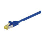 Microconnect 0.25m Cat7 S/FTP câble de réseau Bleu 0,25 m S/FTP (S-STP) Microconnect 0.25m Cat7 S/FTP câble de réseau Bleu 0,25 m S/FTP (S-STP)