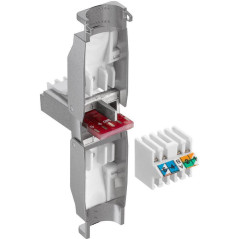 Microconnect KON522TL connecteur de fils RJ45 Argent