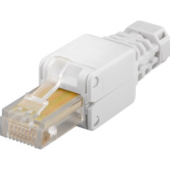Microconnect KON519TL connecteur de fils RJ45 Blanc