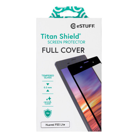 eSTUFF Huawei P30 Lite Full Cover Bla Protection d'écran transparent 1 pièce(s)
