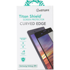 eSTUFF Samsung Galaxy S9+ Curved Blac Protection d'écran transparent 1 pièce(s)
