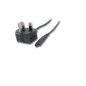 Microconnect UK Power - IEC 320 C7, 3M Noir