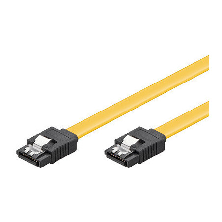 Microconnect SAT15007C6 câble SATA 0,7 m SATA 7-pin Jaune
