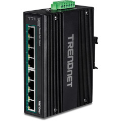 Trendnet TI-PG80B commutateur réseau Gigabit Ethernet (10/100/1000) Connexion Ethernet, supportant l'alimentation via ce port