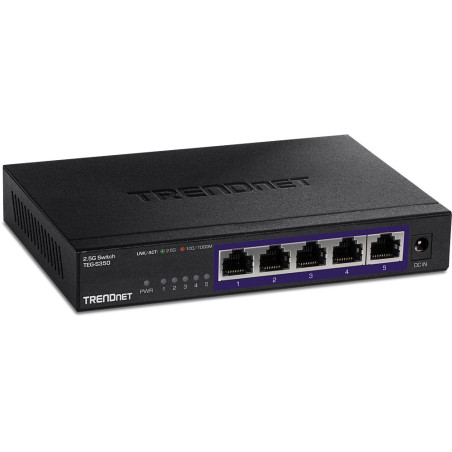 Trendnet TEG-S380 commutateur réseau Non-géré Gigabit Ethernet (10/100/1000) Noir