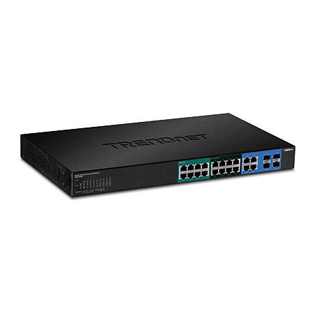 Trendnet TPE-204US commutateur réseau Géré L2/L3/L4 Gigabit Ethernet (10/100/1000) Connexion Ethernet, supportant