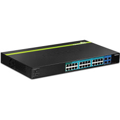 Trendnet TPE-2840WS commutateur réseau Géré Gigabit Ethernet (10/100/1000) Connexion Ethernet, supportant l'alimentation via ce