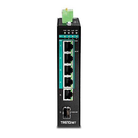 Trendnet TI-PG541i Géré L2+ Gigabit Ethernet (10/100/1000) Connexion Ethernet, supportant l'alimentation via ce port (PoE) Noir