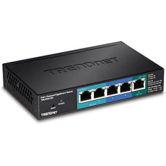 Trendnet TPE-P521ES commutateur réseau Géré Gigabit Ethernet (10/100/1000) Connexion Ethernet, supportant l'alimentation via ce