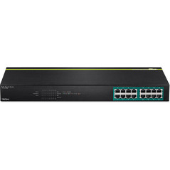 Trendnet TPE-TG160G commutateur réseau Non-géré L2 Gigabit Ethernet (10/100/1000) Connexion Ethernet, supportant l'alimentation