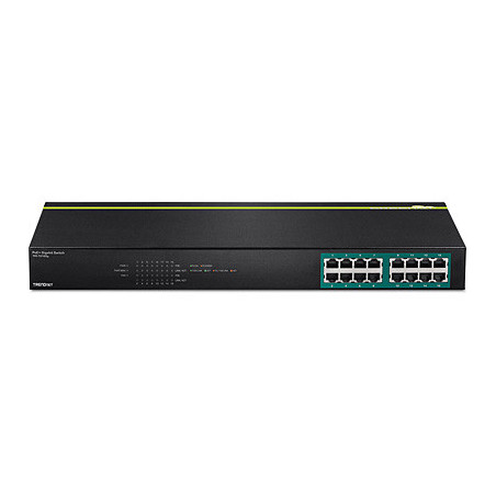 Trendnet TPE-TG160G commutateur réseau Non-géré L2 Gigabit Ethernet (10/100/1000) Connexion Ethernet, supportant l'alimentation