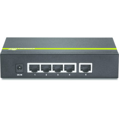 Trendnet TPE-TG50g Non-géré Gigabit Ethernet (10/100/1000) Connexion Ethernet, supportant l'alimentation via ce port (PoE) Noir
