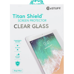 eSTUFF Titan Shield Clear Glass Screen Protector for iPad Mini 4 Protection d'écran transparent Apple 1 pièce(s)