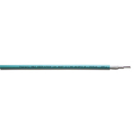 Lanview LVO231995-100 câble de fibre optique 100 m OM3 Couleur aqua