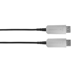 Vivolink PRODPOP15 câble DisplayPort 15 m Noir, Gris
