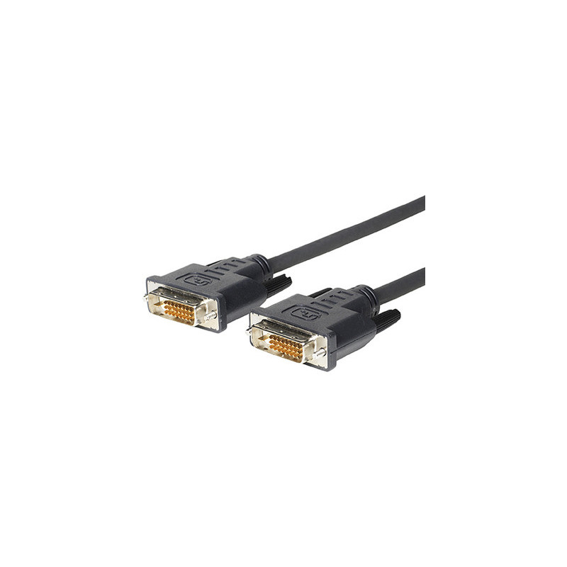 Vivolink PRODVIS0.5 câble DVI 0,5 m DVI-D Noir
