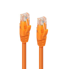 Microconnect MC-UTP6A0025O câble de réseau Orange 0,25 m Cat6a U/UTP (UTP)