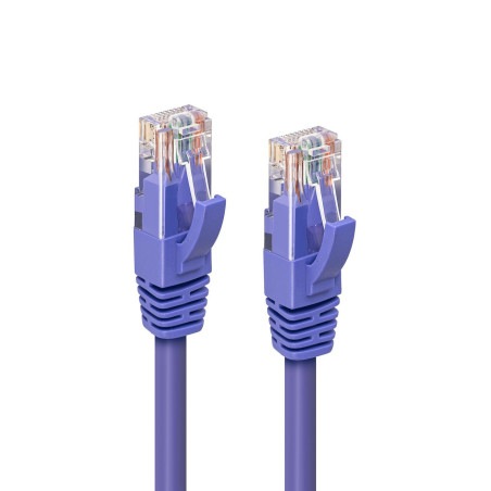 Microconnect MC-UTP6A20P câble de réseau Violet 20 m Cat6a U/UTP (UTP)