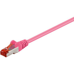 Microconnect B-FTP602PI câble de réseau Rose 2 m Cat6 F/UTP (FTP)