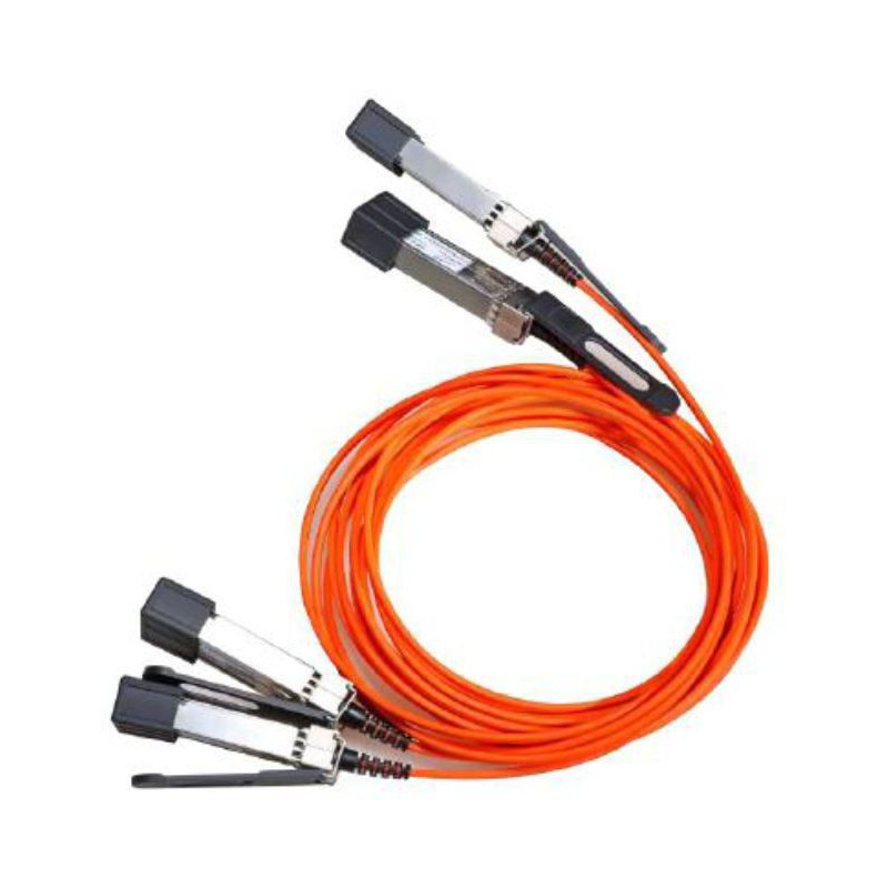 MicroOptics MO-C-SFP-10G-AOC3M câble d'InfiniBand 3 m SFP+ Orange, Argent