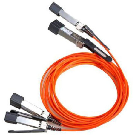 MicroOptics MO-C-SFP-10G-AOC3M câble d'InfiniBand 3 m SFP+ Orange, Argent