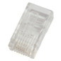 Microconnect KON503-50 connecteur de fils RJ45 Transparent