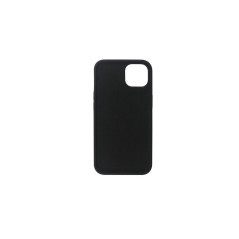 eSTUFF Black silk-touch silicone case for iPhone 13 mini coque de protection pour téléphones portables 13,7 cm (5.4") Housse