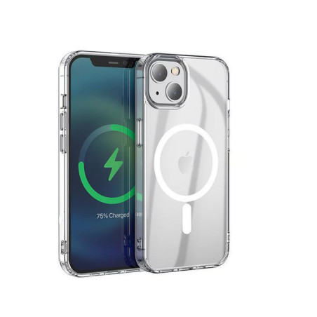 eSTUFF Magnetic Hybrid Clear Case for iPhone 13 Mini coque de protection pour téléphones portables 13,7 cm (5.4") Housse