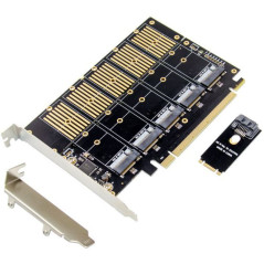 Microconnect MC-PCIE-JMB585 carte et adaptateur d'interfaces Interne M.2, SATA