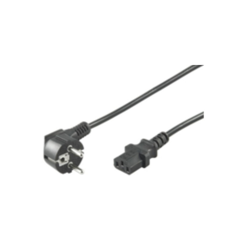 Microconnect PE010405 câble électrique Noir 0,5 m Coupleur C13 CEE7/7 Microconnect PE010405 câble électrique Noir 0,5 m Coupleur C13 CEE7/7