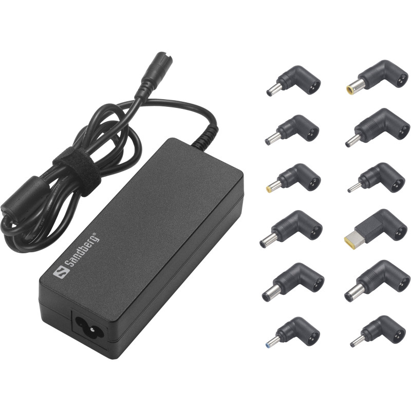 Sandberg Laptop AC Adapter 90W EU+UK adaptateur de puissance & onduleur Intérieure Noir Sandberg Laptop AC Adapter 90W EU+UK adaptateur de puissance & onduleur Intérieure Noir